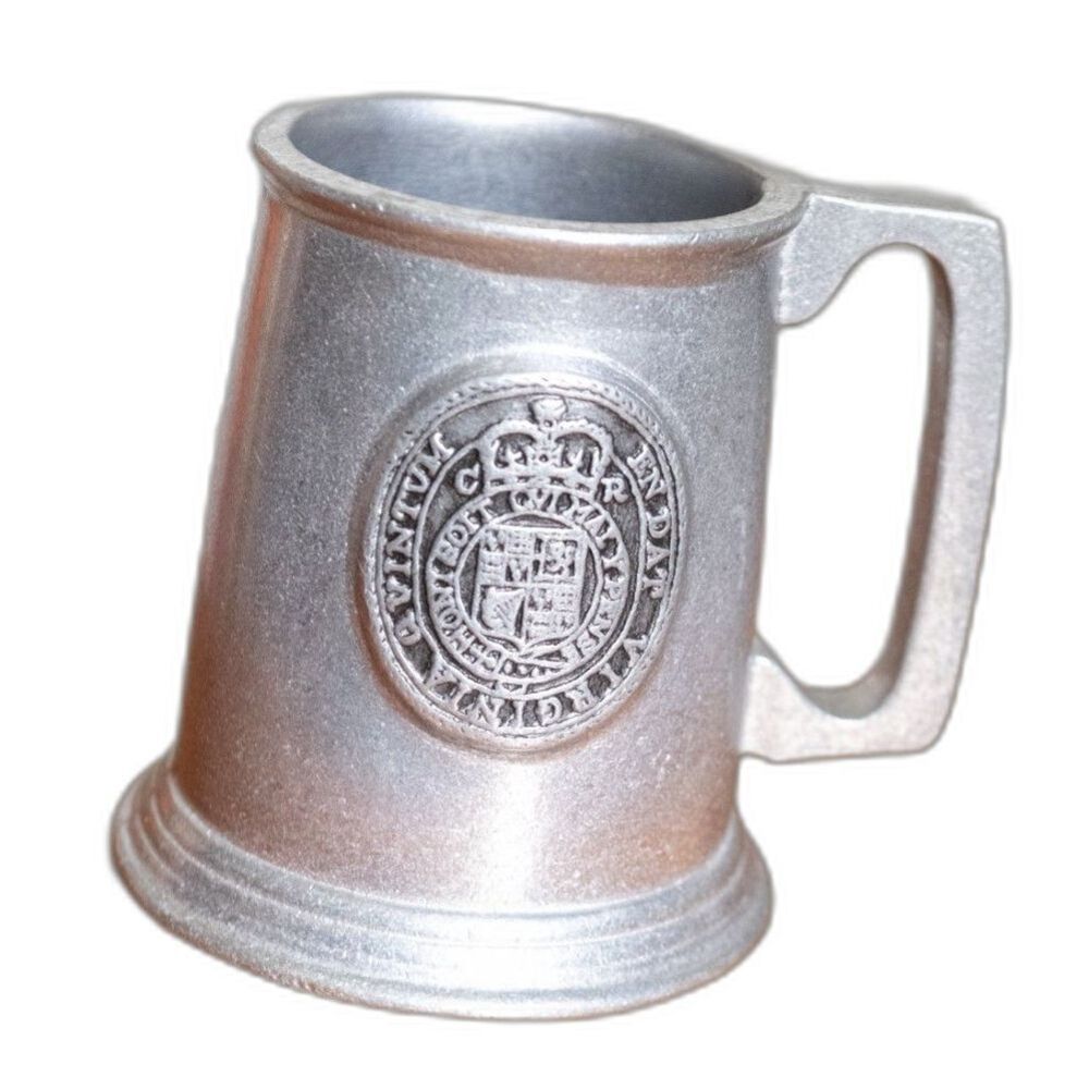 Et Virginia Quintum State Seal Old Dominion Beer Stein Mug RWP Wilton Armetale